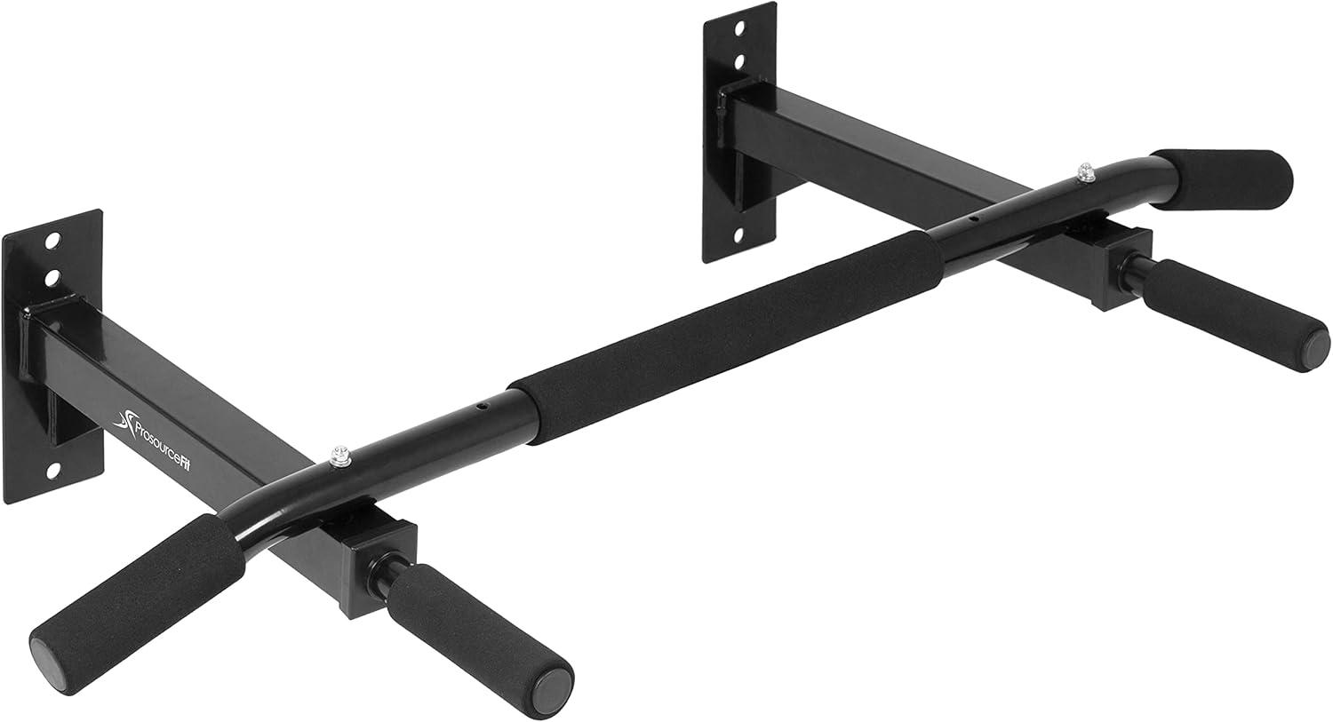imageProsourceFit Foldable Pull Up BarDoorway Trainer for Multi Use Fitness ampamp Home Gym ExerciseWall Mount