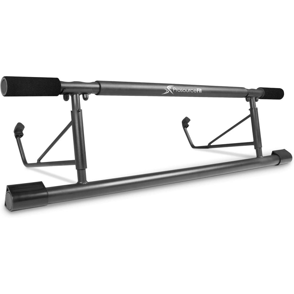 imageProsourceFit Foldable Pull Up BarDoorway Trainer for Multi Use Fitness ampamp Home Gym ExerciseFoldable