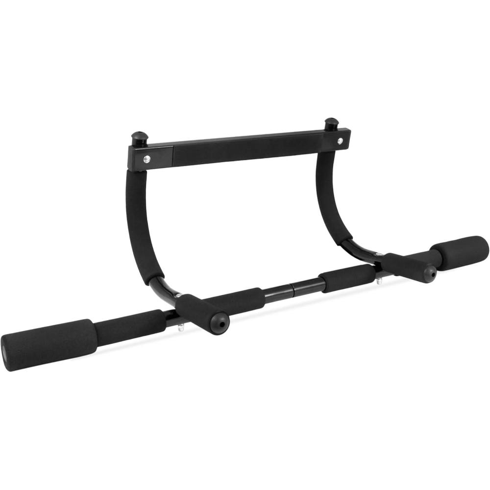 imageProsourceFit Foldable Pull Up BarDoorway Trainer for Multi Use Fitness ampamp Home Gym ExerciseMulti Grip Light