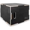 imageProsourceFit 3in1 Wood Plyometric Jump Box For Cross Conditioning Agility Vertical Jump Training ampamp Plyo Workouts Beige 30L x 24W x 20HBlack 24 x 16 x 20