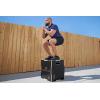 imageProsourceFit 3in1 Wood Plyometric Jump Box For Cross Conditioning Agility Vertical Jump Training ampamp Plyo Workouts Beige 30L x 24W x 20HBlack 24 x 16 x 20