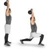 imageProsourceFit Adjustable 40lb Cast Iron Kettlebell Weight Set for Home Gym Strength Training