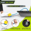 imageProsourceFit Balance Trainer Stability Exercise Half Ball with Resistance Bands and Pump for Yoga Aerobics Home Gym WorkoutGrey