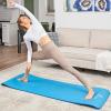 imageProsourceFit Extra Thick Yoga and Pilates Mat  13mm 71inch Long High Density Exercise Mat with Comfort Foam and Carrying StrapAqua