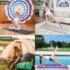 imageProsourceFit Extra Thick Yoga and Pilates Mat  13mm 71inch Long High Density Exercise Mat with Comfort Foam and Carrying StrapBlack