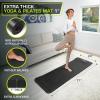 imageProsourceFit Extra Thick Yoga and Pilates Mat  13mm 71inch Long High Density Exercise Mat with Comfort Foam and Carrying StrapBlack