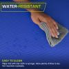 imageProsourceFit Extra Thick Yoga and Pilates Mat  13mm 71inch Long High Density Exercise Mat with Comfort Foam and Carrying StrapBlue