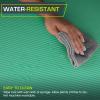 imageProsourceFit Extra Thick Yoga and Pilates Mat  13mm 71inch Long High Density Exercise Mat with Comfort Foam and Carrying StrapGreen