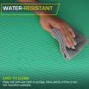 imageProsourceFit Extra Thick Yoga and Pilates Mat  13mm 71inch Long High Density Exercise Mat with Comfort Foam and Carrying StrapGreen