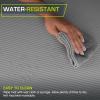 imageProsourceFit Extra Thick Yoga and Pilates Mat  13mm 71inch Long High Density Exercise Mat with Comfort Foam and Carrying StrapGrey