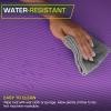 imageProsourceFit Extra Thick Yoga and Pilates Mat  13mm 71inch Long High Density Exercise Mat with Comfort Foam and Carrying StrapPurple