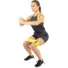 imageProsourceFit Fabric Loop Resistance Bands Set with AntiSlip Grip Mini Workout Bands for Fitness Training to Tone Legs Glutes and BootyBlack  Grey  Green
