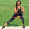 imageProsourceFit Fabric Loop Resistance Bands Set with AntiSlip Grip Mini Workout Bands for Fitness Training to Tone Legs Glutes and BootyMulticolor