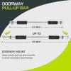 imageProsourceFit Foldable Pull Up BarDoorway Trainer for Multi Use Fitness ampamp Home Gym ExerciseDoorway