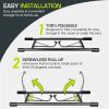 imageProsourceFit Foldable Pull Up BarDoorway Trainer for Multi Use Fitness ampamp Home Gym ExerciseFoldable