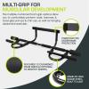 imageProsourceFit Foldable Pull Up BarDoorway Trainer for Multi Use Fitness ampamp Home Gym ExerciseMulti Grip