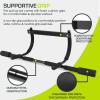 imageProsourceFit Foldable Pull Up BarDoorway Trainer for Multi Use Fitness ampamp Home Gym ExerciseMulti Grip Light