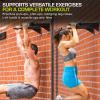 imageProsourceFit Foldable Pull Up BarDoorway Trainer for Multi Use Fitness ampamp Home Gym ExerciseWall Mount