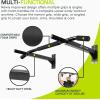imageProsourceFit Foldable Pull Up BarDoorway Trainer for Multi Use Fitness ampamp Home Gym ExerciseWall Mount