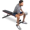 imageProsourceFit Foldable ampamp Adjustable MultiPurpose Weight Bench for Home and Gym FullBody Strength Training Workouts Fitness Exercises and Weight TrainingAdjustable