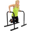 imageProsourceFit Power Dip Station Adjustable Height Upper Body Equipment for Home GymBlack