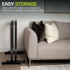imageProsourceFit Power Dip Station Adjustable Height Upper Body Equipment for Home GymBlack