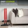 imageProsourceFit Power Dip Station Adjustable Height Upper Body Equipment for Home GymRed
