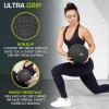 imageProsourceFit Slam Medicine Balls 5 10 15 20 25 30 50lbs Smooth and Tread Textured Grip Dead Weight Balls for Strength and Conditioning Exercises Cardio and Core WorkoutsTread  Black