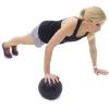 imageProsourceFit Slam Medicine Balls 5 10 15 20 25 30 50lbs Smooth and Tread Textured Grip Dead Weight Balls for Strength and Conditioning Exercises Cardio and Core WorkoutsClassic  Black