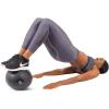 imageProsourceFit Slam Medicine Balls 5 10 15 20 25 30 50lbs Smooth and Tread Textured Grip Dead Weight Balls for Strength and Conditioning Exercises Cardio and Core WorkoutsClassic  Black