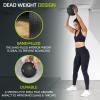 imageProsourceFit Slam Medicine Balls 5 10 15 20 25 30 50lbs Smooth and Tread Textured Grip Dead Weight Balls for Strength and Conditioning Exercises Cardio and Core WorkoutsTread  Black