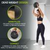 imageProsourceFit Slam Medicine Balls 5 10 15 20 25 30 50lbs Smooth and Tread Textured Grip Dead Weight Balls for Strength and Conditioning Exercises Cardio and Core WorkoutsTread  Black