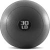 imageProsourceFit Slam Medicine Balls 5 10 15 20 25 30 50lbs Smooth and Tread Textured Grip Dead Weight Balls for Strength and Conditioning Exercises Cardio and Core WorkoutsClassic  Black