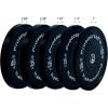 imageProsourceFit Solid Rubber Bumper Plates Sold Individually with Steel Insert 25lb Power Lifting Strength Training25lb