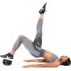 imageProsourceFit Weighted Toning Exercise Balls for Pilates Yoga Strength Training and Physical Therapy 2 lb to 8 lb Color CodedBlack