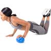 imageProsourceFit Weighted Toning Exercise Balls for Pilates Yoga Strength Training and Physical Therapy 2 lb to 8 lb Color CodedBlue 4lb