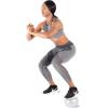 imageProsourceFit Weighted Toning Exercise Balls for Pilates Yoga Strength Training and Physical Therapy 2 lb to 8 lb Color CodedSilver 6lb