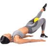 imageProsourceFit Weighted Toning Exercise Balls for Pilates Yoga Strength Training and Physical Therapy 2 lb to 8 lb Color CodedYellow 5lb