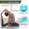 imageProsourceFit Yoga Knee Support Pads Set of 2 NonSlip Knee Pad for Yoga Pilates Meditation and Stretching Exercise Yoga Accessories for Knee Support for Men and Women PurpleGreen