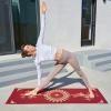 imageProsourceFit Yoga Mats 316 5mm Thick for Comfort ampamp Stability with Exclusive Printed DesignsTao  Red