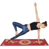 imageProsourceFit Yoga Mats 316 5mm Thick for Comfort ampamp Stability with Exclusive Printed DesignsTao  Red