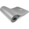 imageProsourceFit Extra Thick Yoga and Pilates Mat  13mm 71inch Long High Density Exercise Mat with Comfort Foam and Carrying StrapGrey