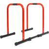 imageProsourceFit Power Dip Station Adjustable Height Upper Body Equipment for Home GymRed