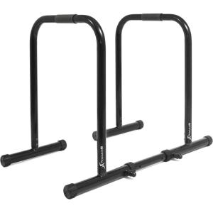imageProsourceFit Power Dip Station Adjustable Height Upper Body Equipment for Home GymBlack