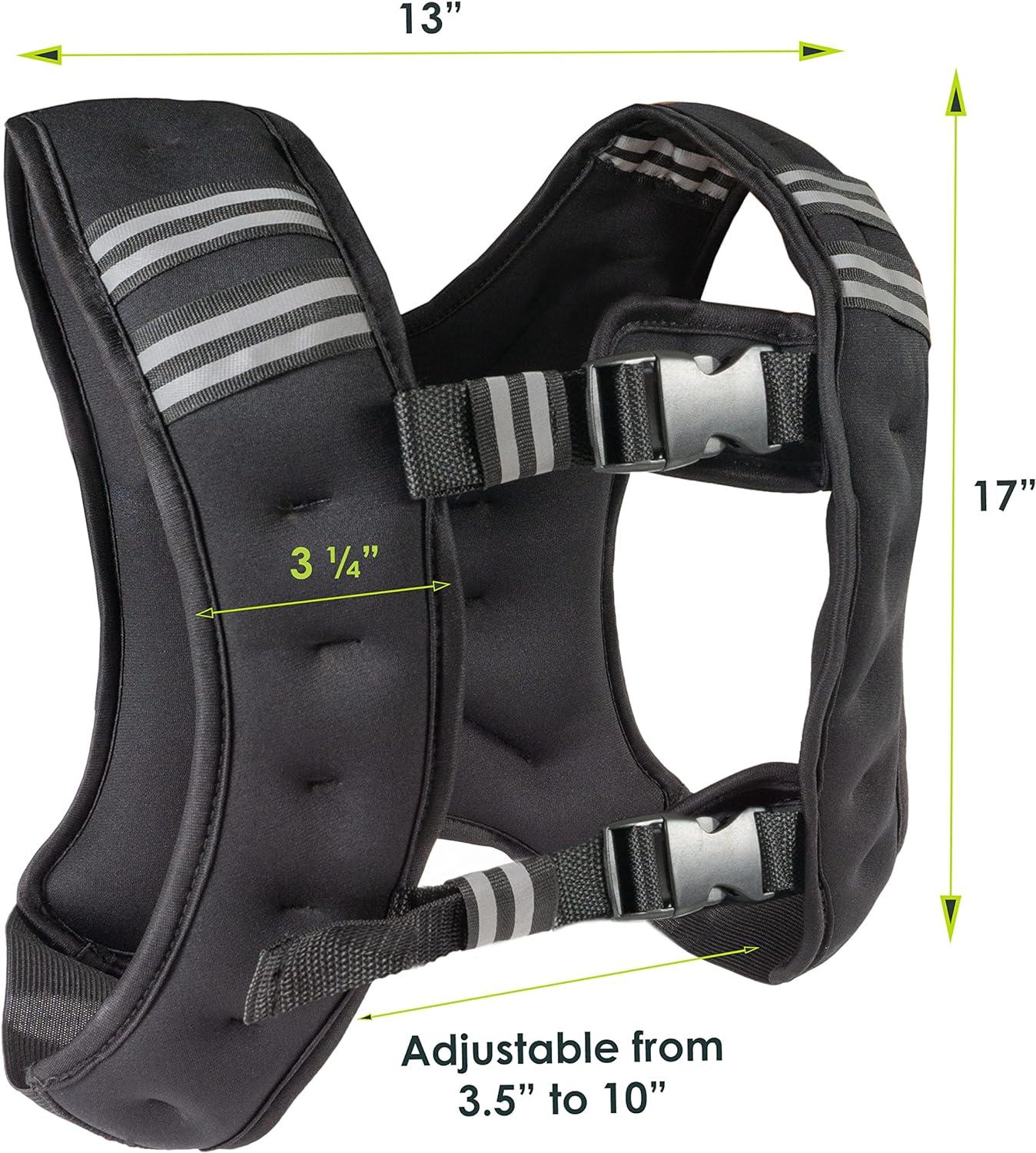 imageProsourceFit Exercise Weighted Training Vest  12lb black12 lb