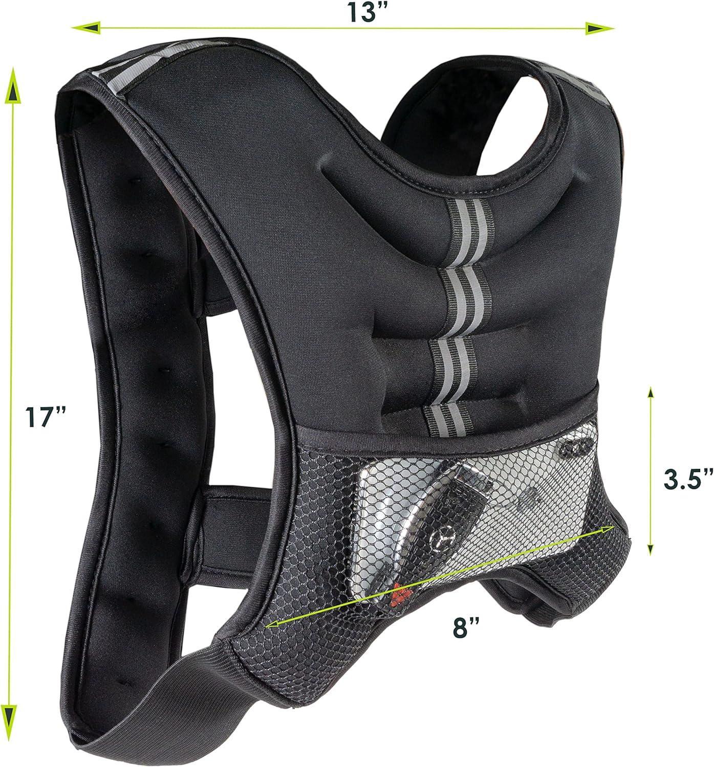 imageProsourceFit Exercise Weighted Training Vest  12lb black12 lb