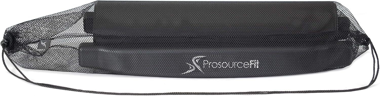 imageProsourceFit Slide Board Mat for Exercise 6 with End Stops Booties ampamp Carrying Bag for LowImpact Indoor Home Workouts and Sports TrainingStandard