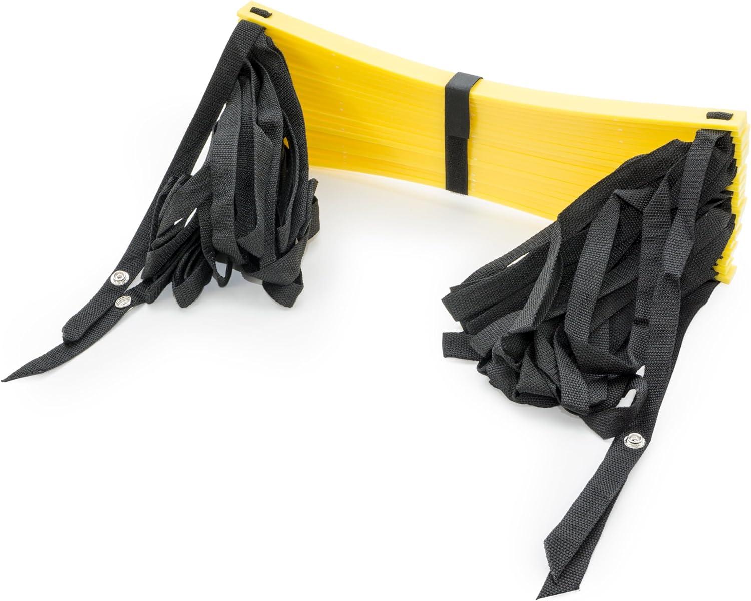 imageProsourceFit Speed Agility Ladder 8 12 and 20 Rung for Speed Training and Sports Agility Workouts with Free Carrying Bag20 Rungs