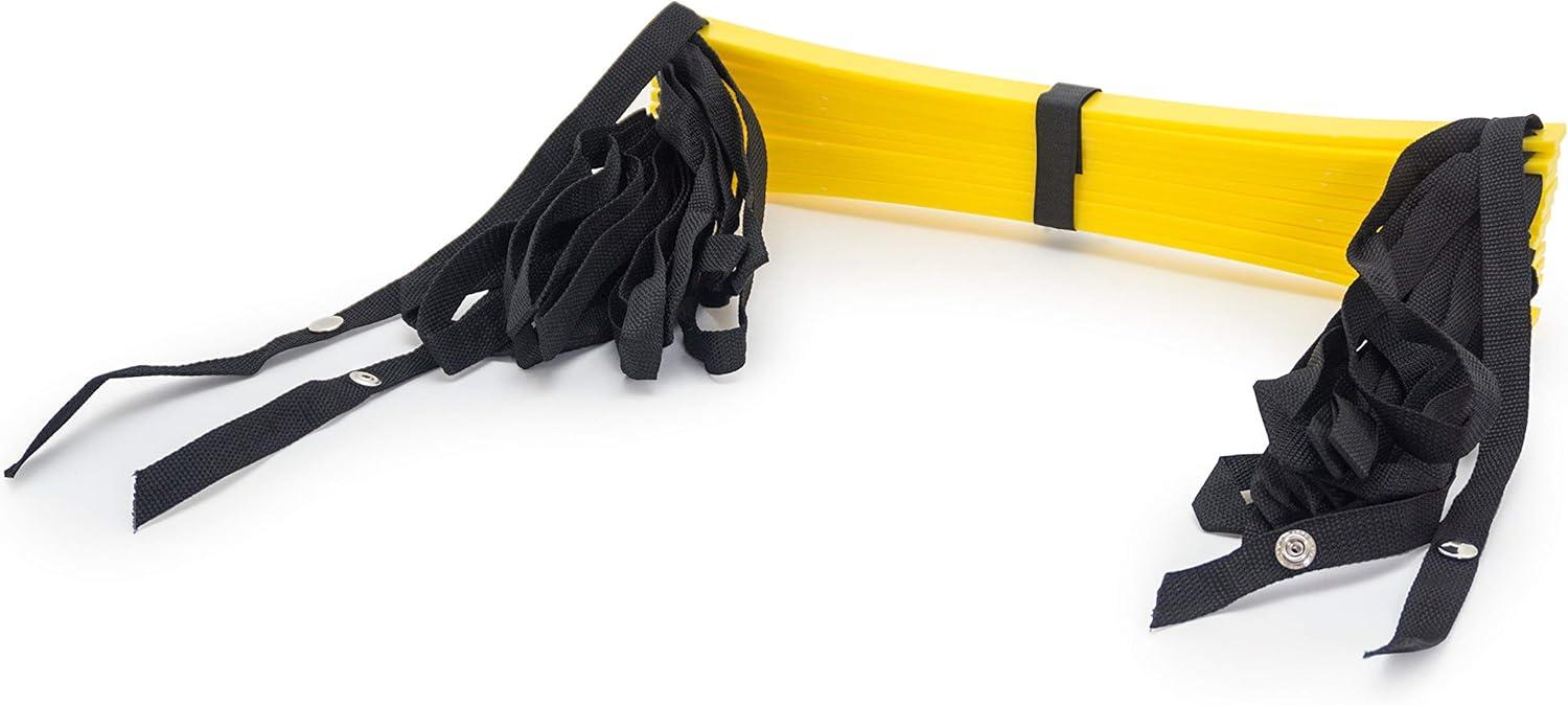 imageProsourceFit Speed Agility Ladder 8 12 and 20 Rung for Speed Training and Sports Agility Workouts with Free Carrying Bag8 Rungs