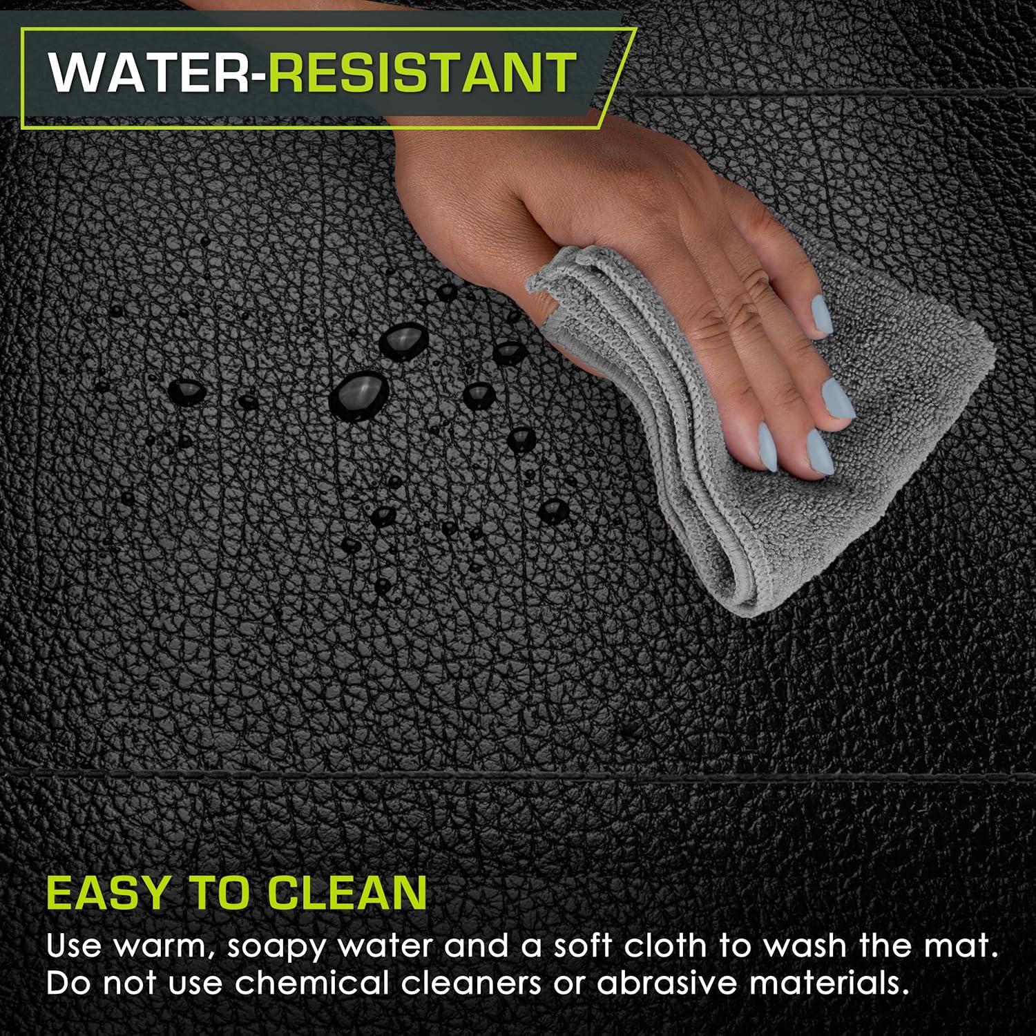 imageProsourceFit Treadmill ampamp Exercise Equipment Mats Folding 7L x 3W x T High Density PVC Floor ProtectorFolding